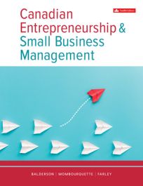 Canadian Entrepreneurship And Small Business Management