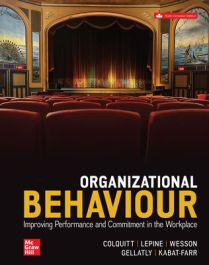 Behavior in Organizations 第9版 Organizational Behaviour: Improving Performance And Commitment In
