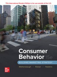 Consumer Behavior: Building Marketing… Consumer Behavior: Building Marketing Strategy ISE