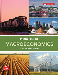 Principles Of Macroeconomics 11th Edition 1264845375 &middot; 9781264845378 By John Sayre, Alan Morris, Philippe Ghayad &copy; 2024 | Published: February 1, 2024
