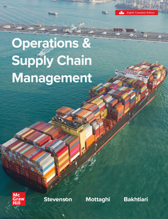 Operations & Supply Chain Management 8th Edition 1264855877 &middot; 9781264855872 By William J Stevenson, Hydeh Mottaghi, Behrouz Bakhtiari &copy; 2024 | Published: March 5, 2024
