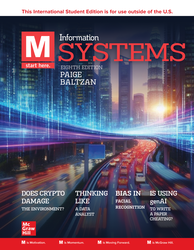 9781264934669 Baltzan M: Information Systems 8e