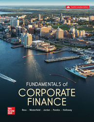 Fundamentals Of Corporate Finance 12th Edition 1265659591 · 9781265659592 By Stephen A. Ross, Randolph W. Westerfield, Bradford D. Jordan, J. Ari Pandes, Thomas Holloway © 2025 | Published: February 14, 2025