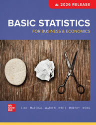 Basic Statistics for Business & Economics 2026 Release 1265698139 &middot; 9781265698133 By Douglas A. Lind, William G. Marchal, Samuel A. Wathen, Carol Ann Waite, Kevin Murphy, Heather Wong