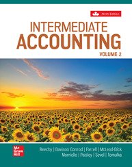 Intermediate Accounting Volume 2 9th Edition 1265702918 · 9781265702915 By Thomas H. Beechy, Joan E. Conrod, Elizabeth Farrell, Ingrid McLeod-Dick, Marisa Morriello, Naomi Paisley, Romi-Lee Sevel, Kayla Tomulka © 2025 | Published: February 18, 2025