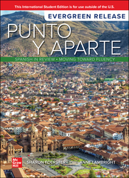 Punto y aparte: 2024 Release ISE 1266896783 · 9781266896781 By Sharon W. Foerster, Anne Lambright