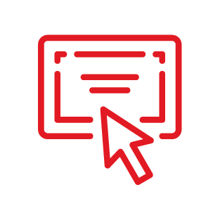 Content with cursor icon Content with cursor icon