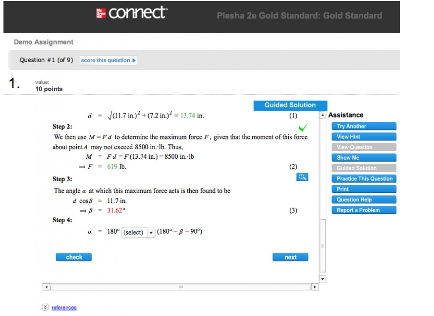 Guided Solutions Physics