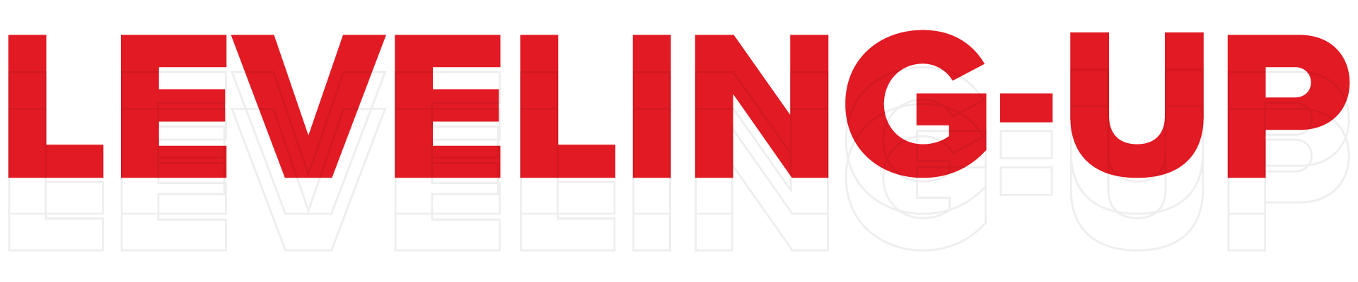 Leveling-Up Wordmark