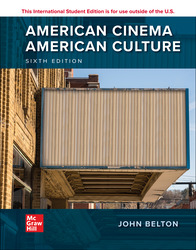 Cover of American Cinema/American Culture 6th Edition 1265818630 · 9781265818630 By John Belton © 2022 | Published: January 29, 2021