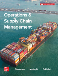 Operations & Supply Chain Management 8th Edition 1264855877 · 9781264855872 By William J Stevenson, Hydeh Mottaghi, Behrouz Bakhtiari © 2024 | Published: March 5, 2024