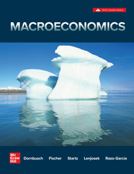 Macroeconomics 9th Edition 1265496404 · 9781265496401 By Rudiger Dornbusch, Stanley Fischer, Richard Startz, Gordon Lenjosek, Raúl Razo-García © 2024 | Published: July 15, 2024