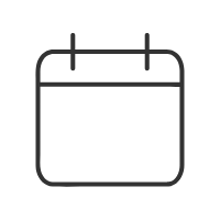 Line icon outline as a person with their hand over their chest