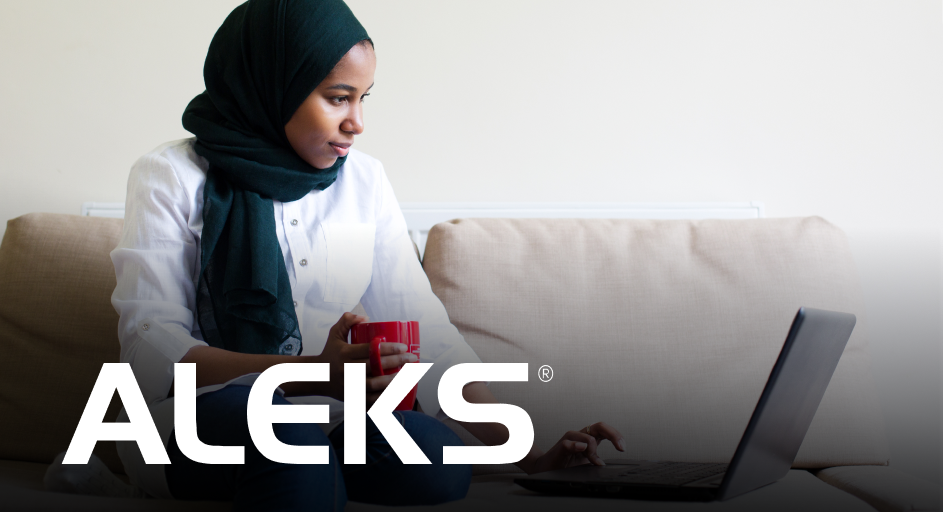 ALEKS Logo, click to login now.