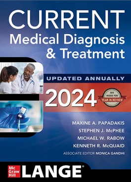 Cover of Current Medical Diagnosis & Treatment 2024 Edition