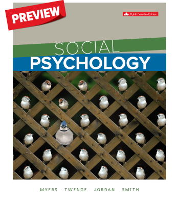 Click here to preview a chapter from Social Psychology